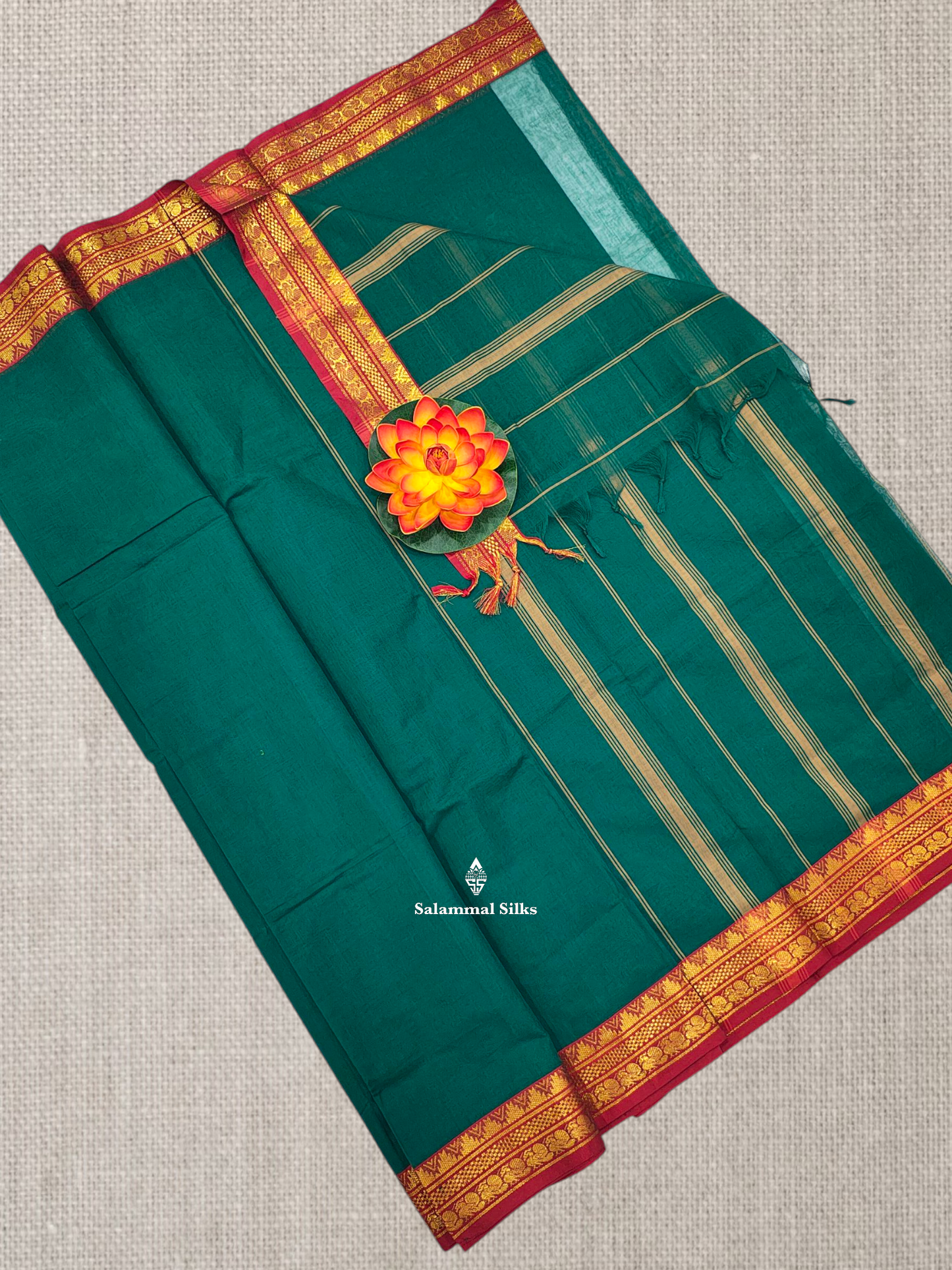 Light Brown Beautiful Plain Pure Cotton Saree With Contrast Maroon Border