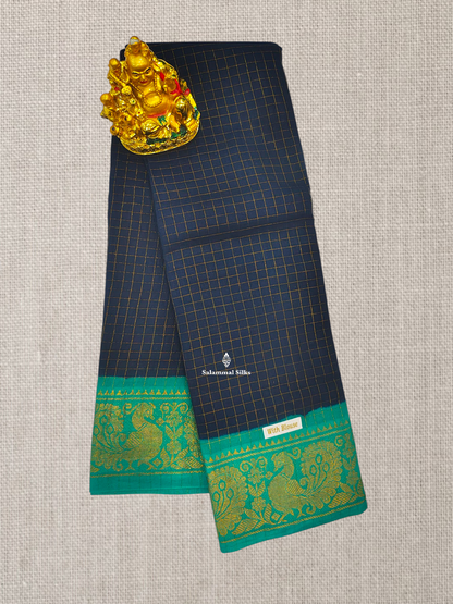 Red Beautiful Zari Pure Sungudi Cotton Saree With Contrast Sandal Border