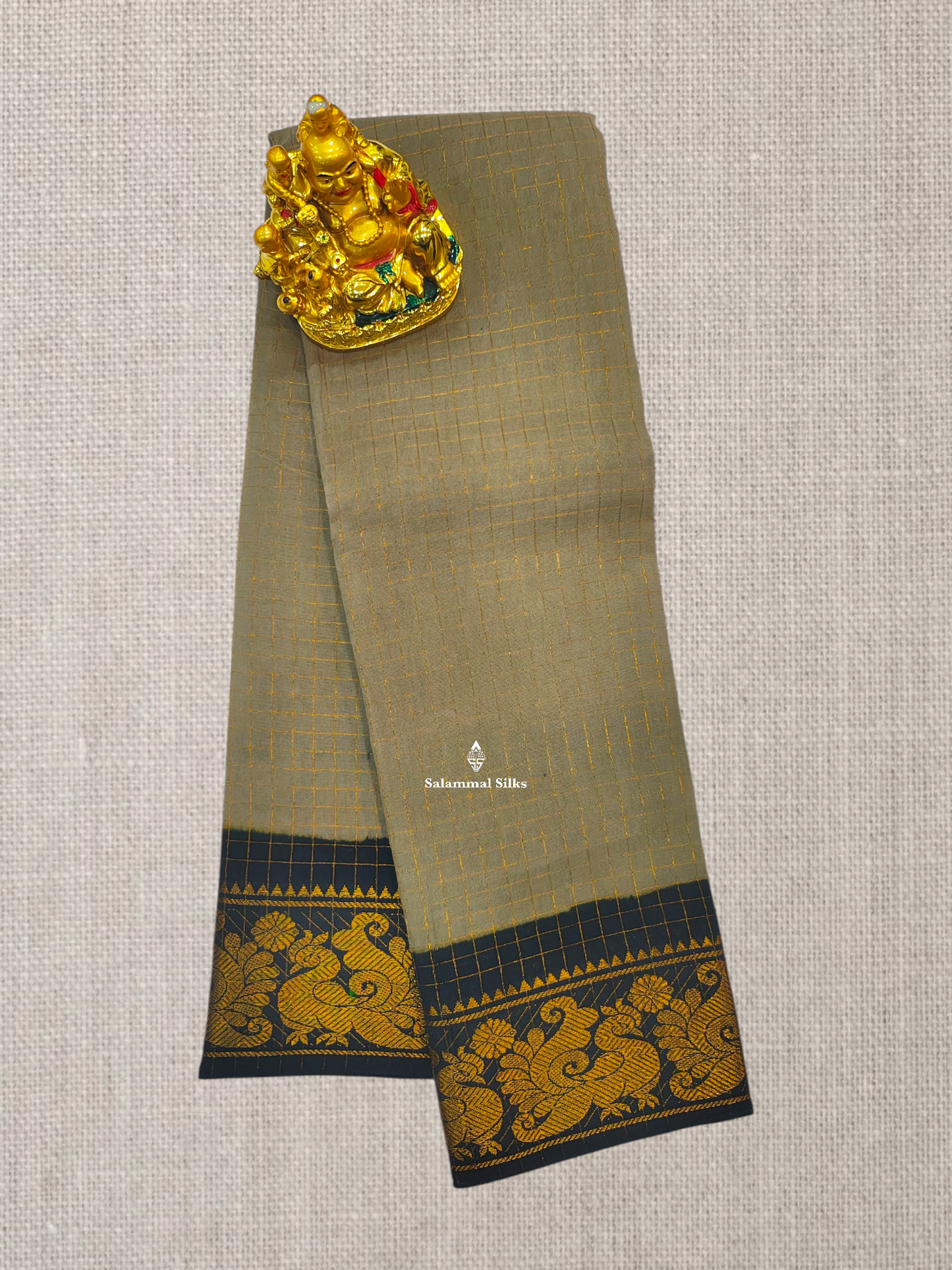 Red Beautiful Zari Pure Sungudi Cotton Saree With Contrast Sandal Border