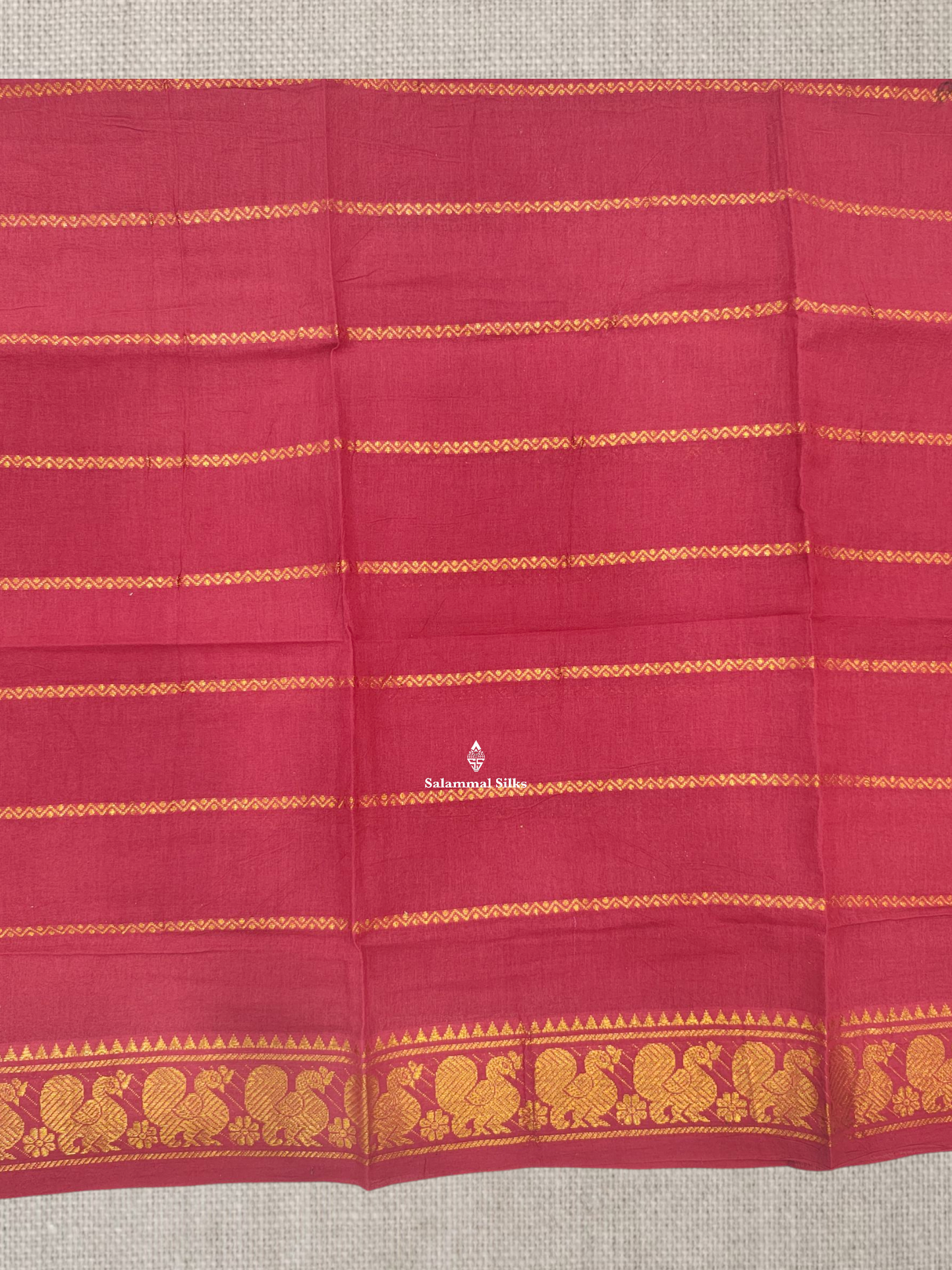 Beautiful Olive Velthari Lines And Buttas Printed Pure Sungudi Cotton Saree With Contrast Black Border