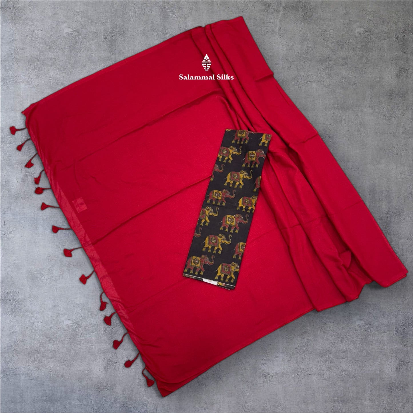 Lemon Yellow Colour Khadi Cotton Saree With Running Blouse & Kalamkari Blouse