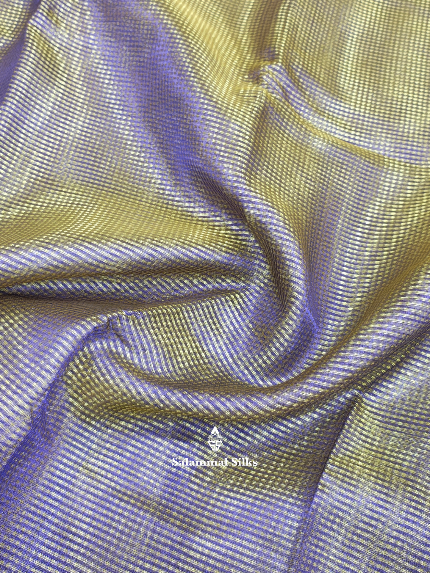 Golden Violet Nayanthara Inspired Beautiful Super Premium Fancy Saree