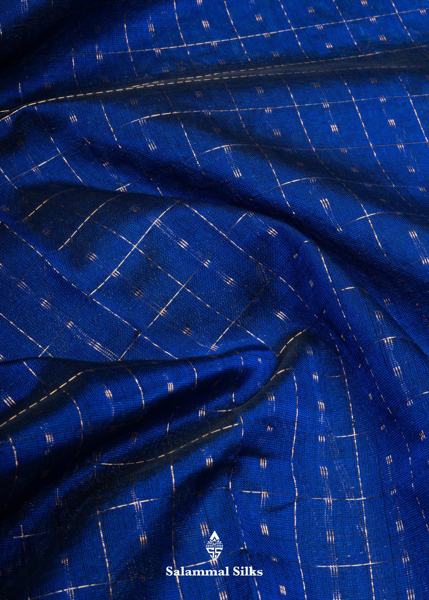Blue Lakshadeepam With Fluorescent Green Border