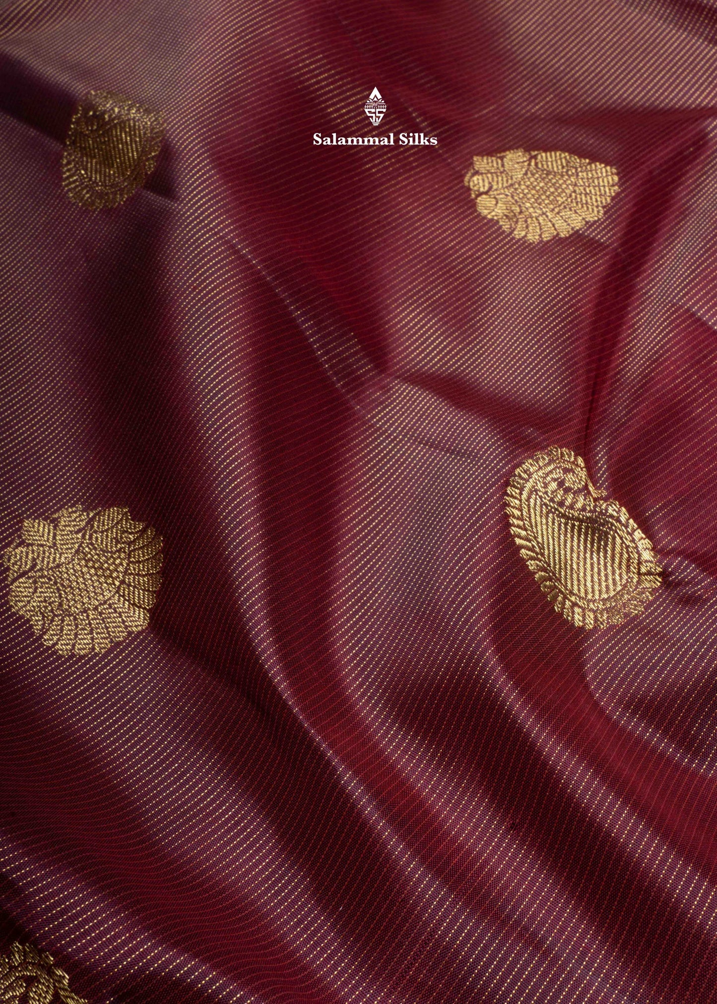 Kanjivaram Dark Brown Vairaoosi Beautiful Pure Silk Saree With Blouse