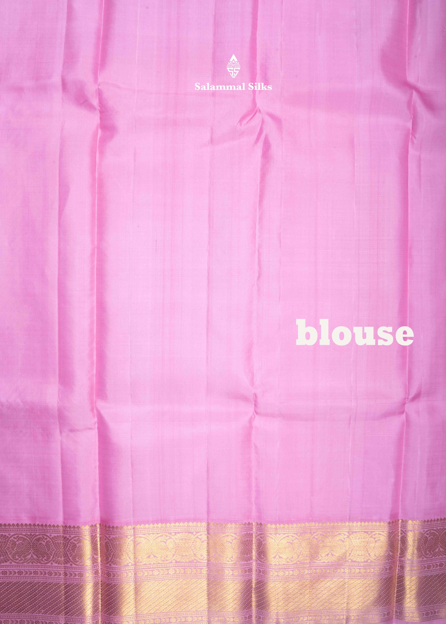 Kanjivaram Pure Silk Saree Pinkish Red With Baby Pink Border