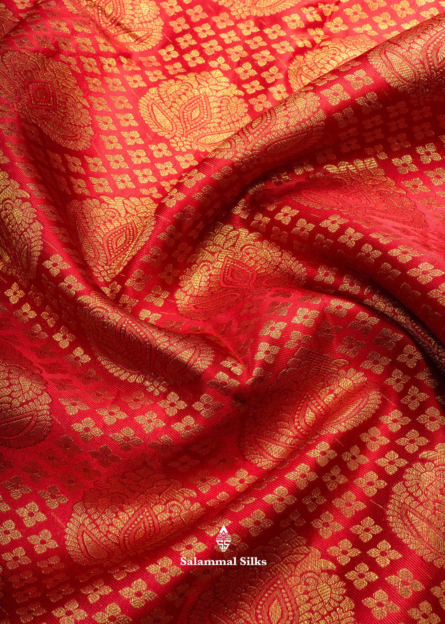 Kanjivaram Maroon Pure Silk Saree With Violet  Blouse