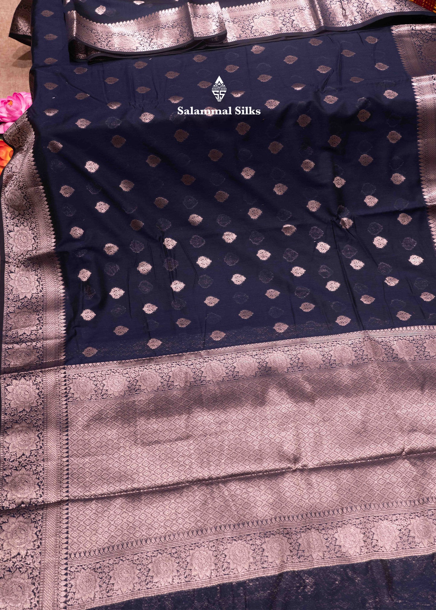 Maroon Colour Semi Linen Saree With Grand Blouse