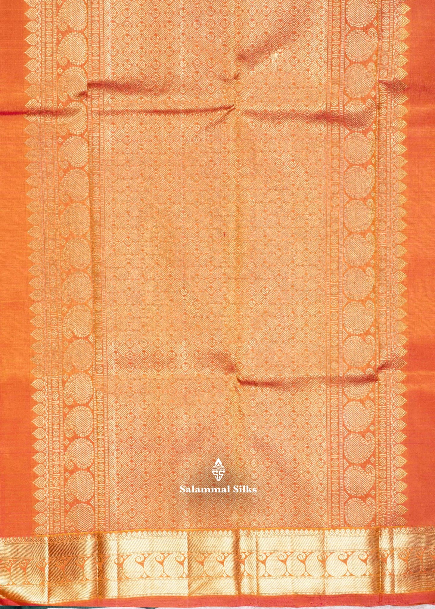 Kanjivaram Mustard Yellow Pure Silk Saree With Maroon Shade Blouse