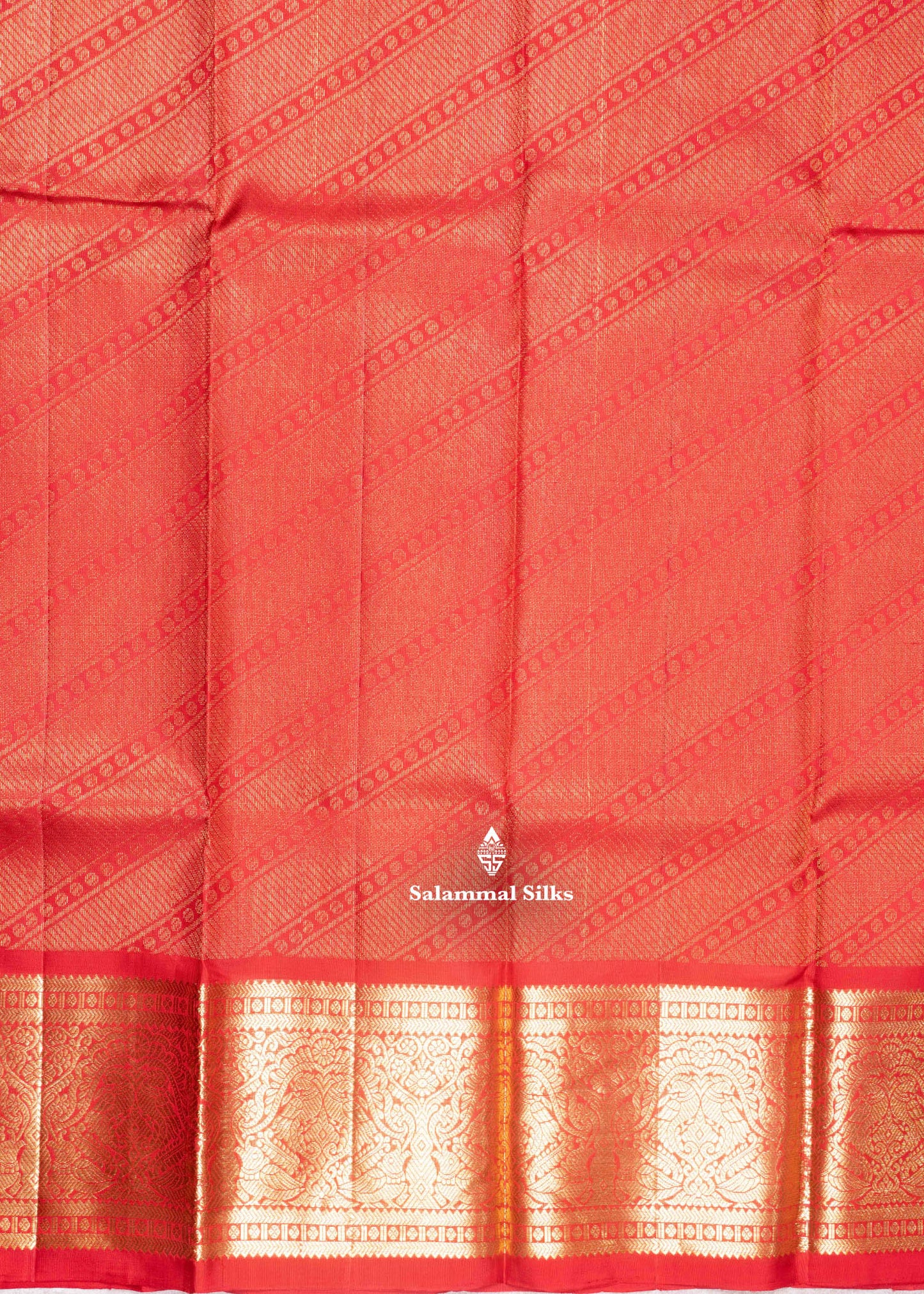 Kanjivaram Maroon Pure Silk Saree With Gold Zari Border
