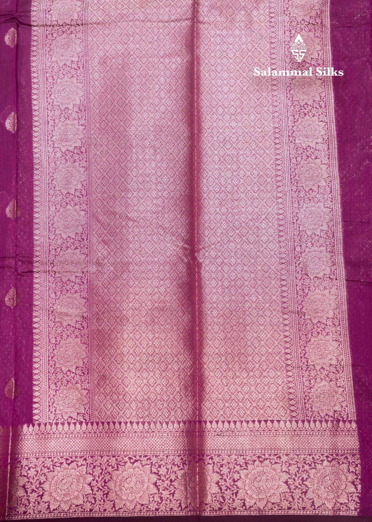 Maroon Colour Semi Linen Saree With Grand Blouse
