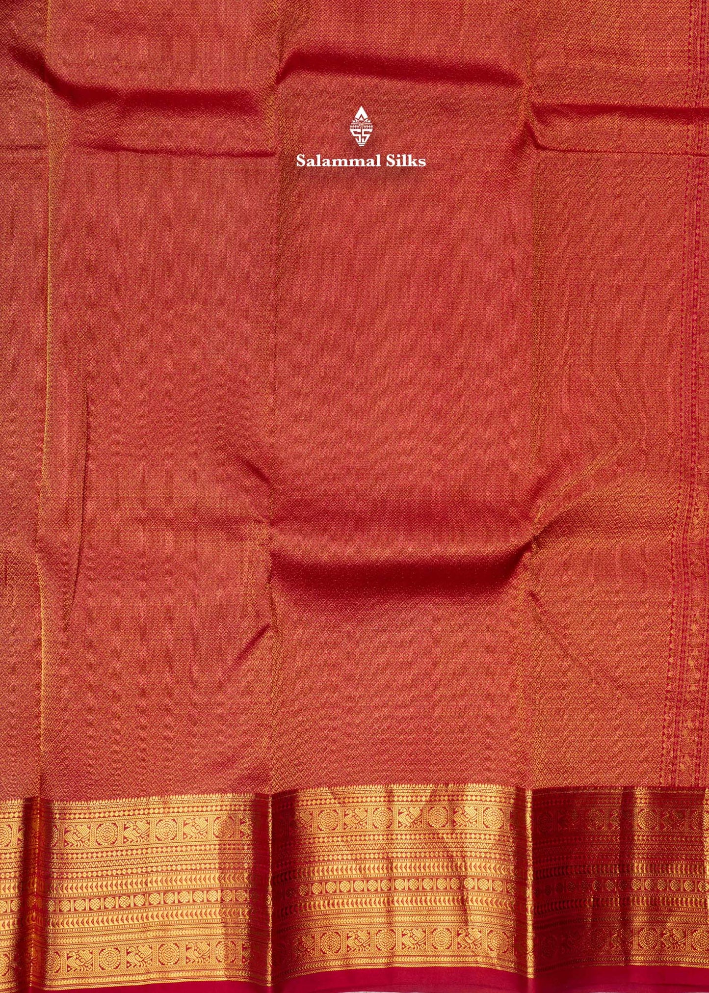Kanjivaram Peacock Blue Pure Silk Saree With Traditional Gold Zari Border