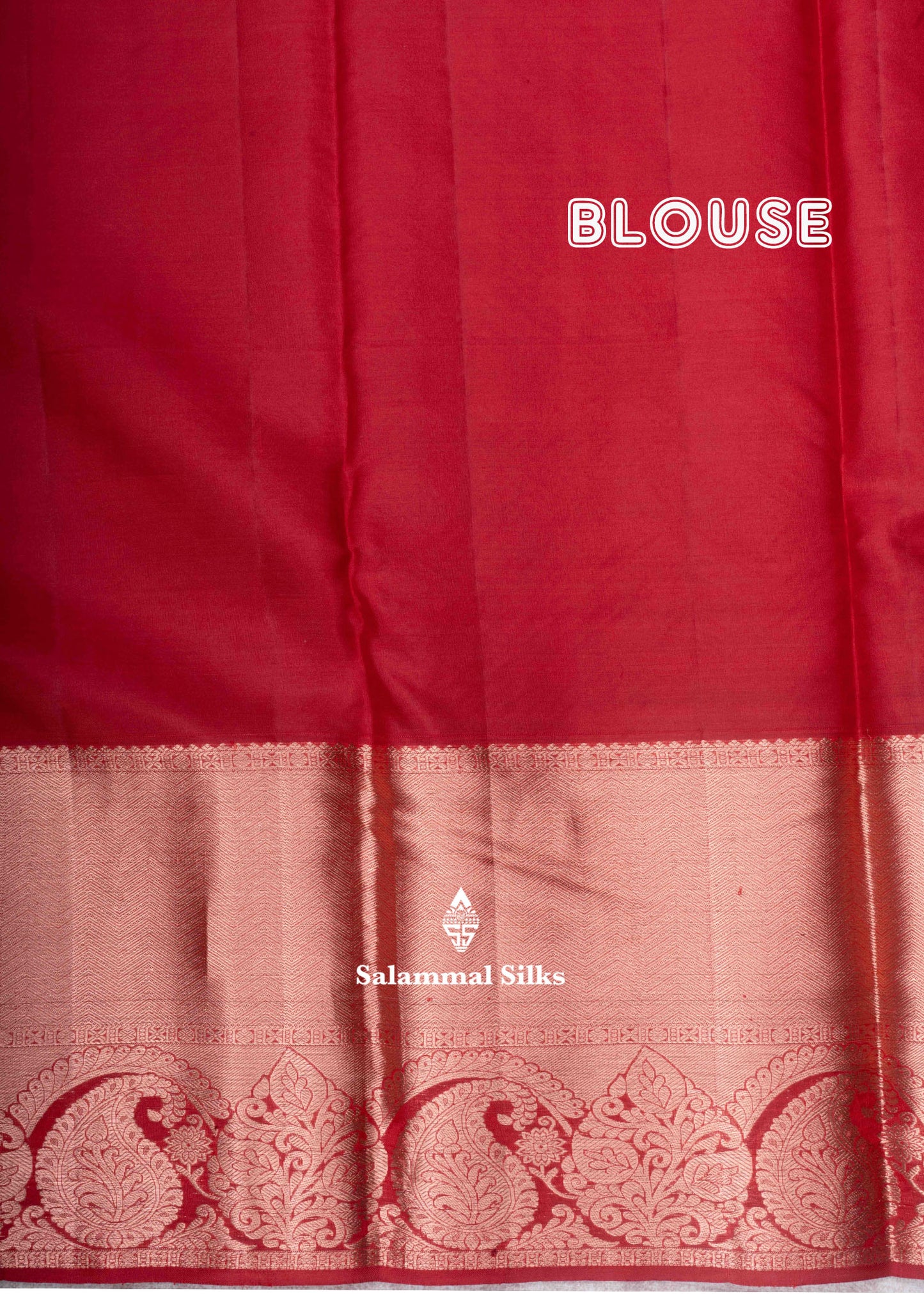 Kanjivaram Mustard Yellow Pure Silk Jacquard Saree With Red Blouse