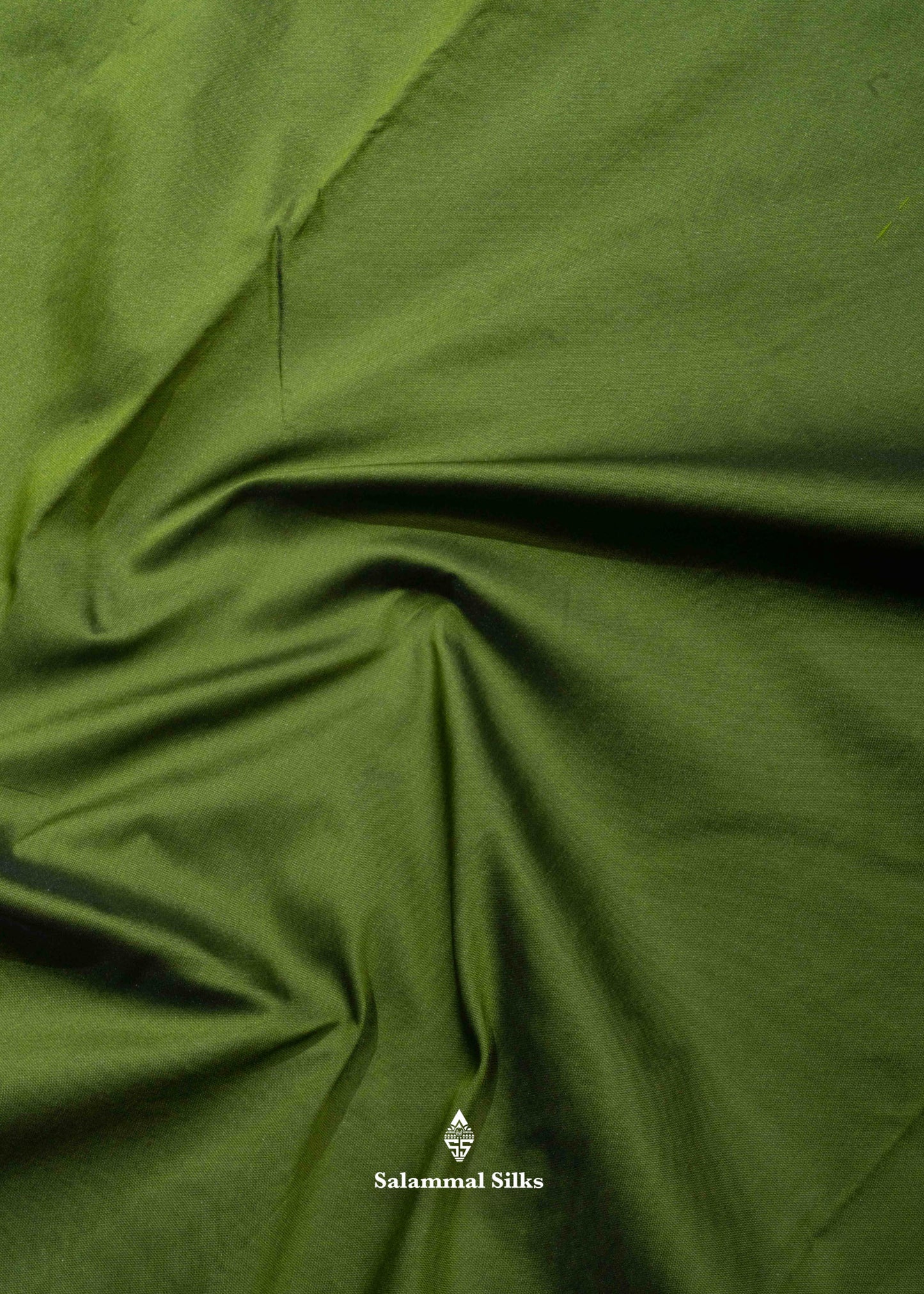 9 Yards Semi Silk Saree Pink Colour with Bottle Green Border