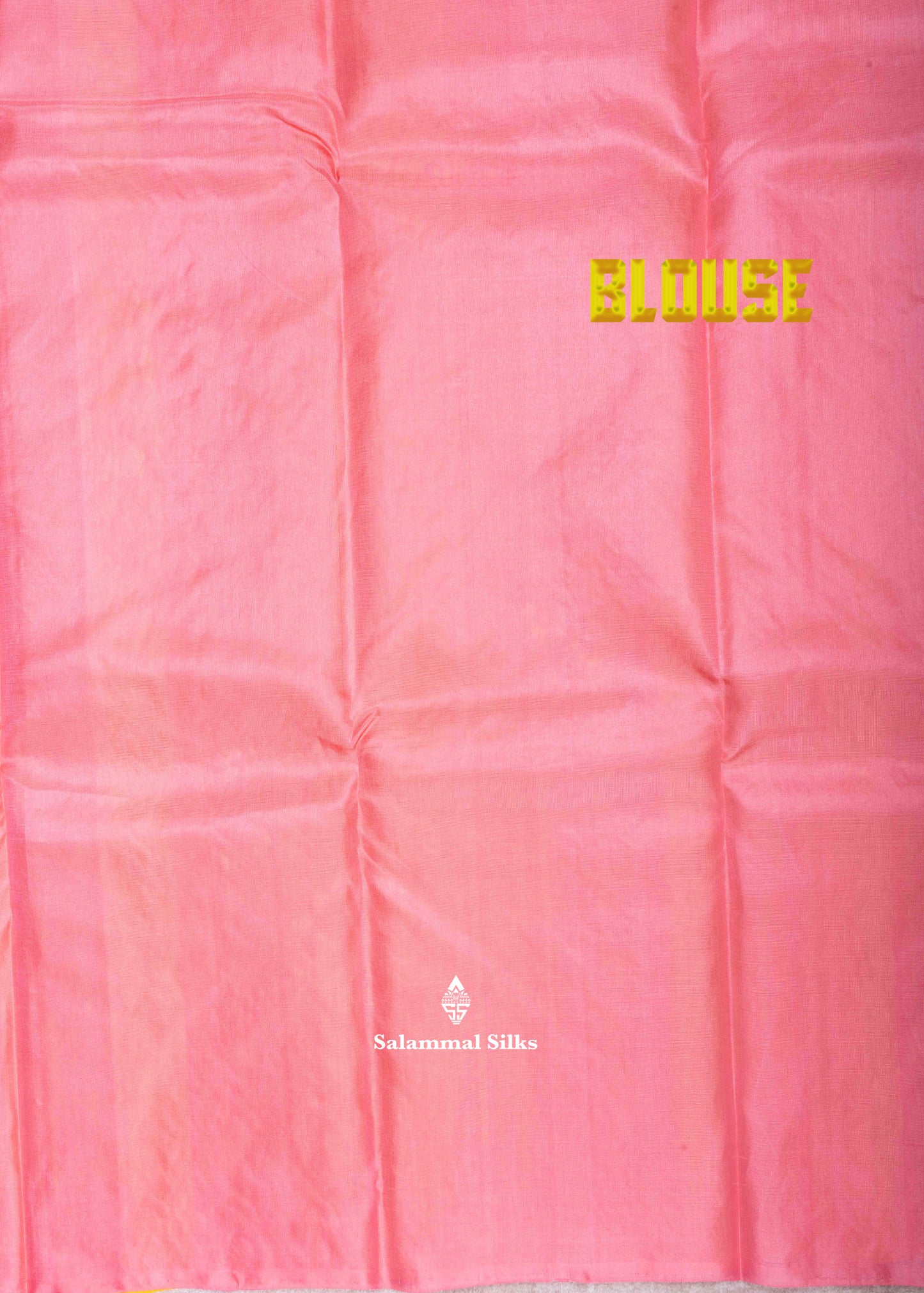 Kanjivaram Yellow Silk Saree With Baby Pink Blouse