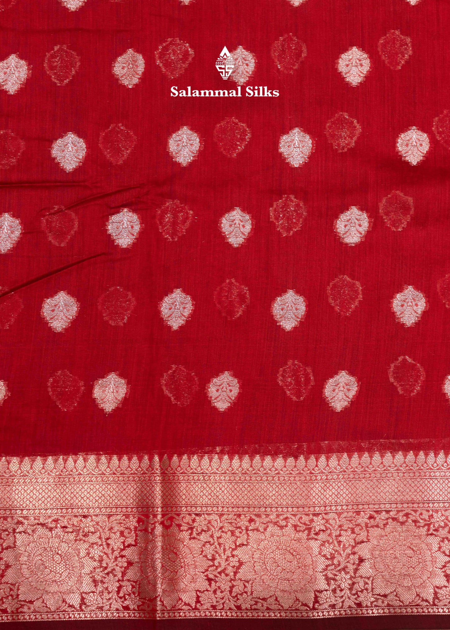 Maroon Colour Semi Linen Saree With Grand Blouse