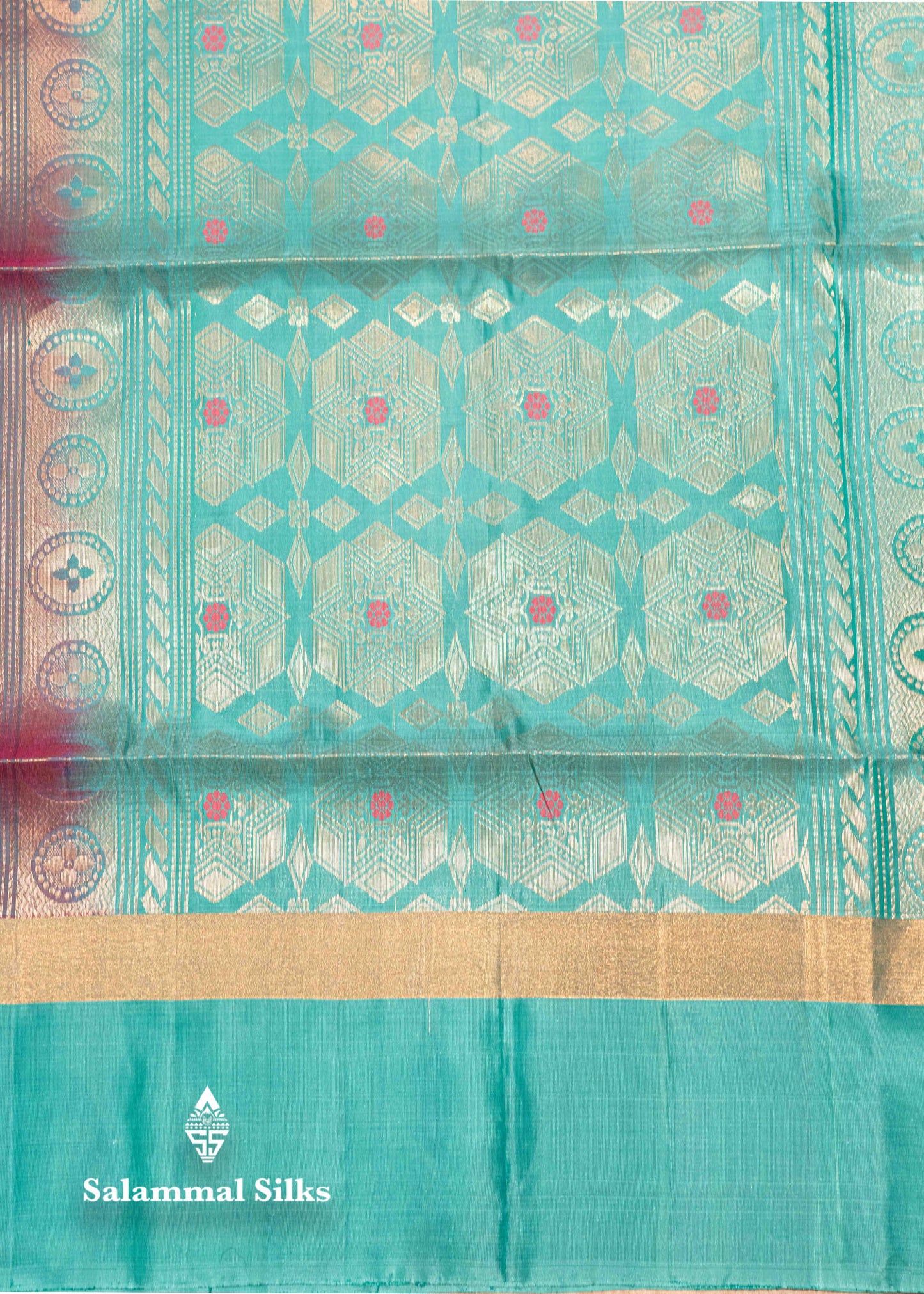 Violet Colour Pure Kanjivaram Soft Silk Saree With Rexona Green Border