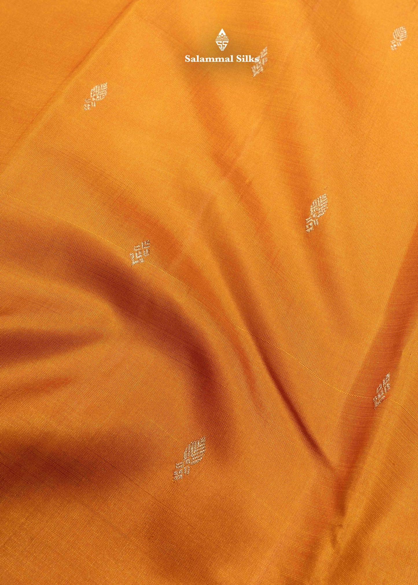 Kanjivaram Mustard Yellow Pure Silk Saree With Maroon Shade Blouse