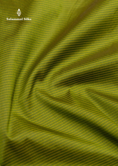 9 Yards Semi Silk Saree Orange Colour with Red Border
