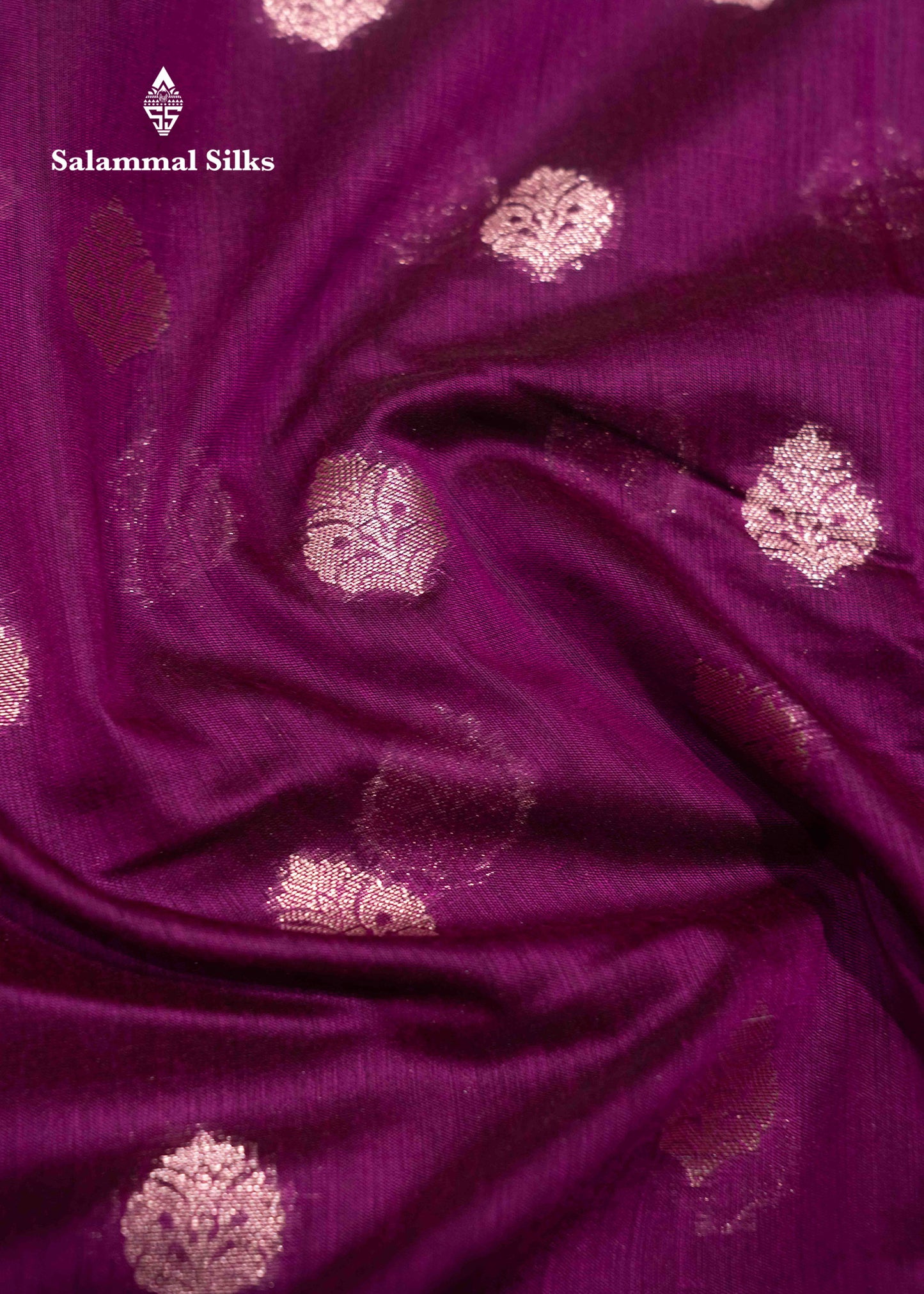 Maroon Colour Semi Linen Saree With Grand Blouse