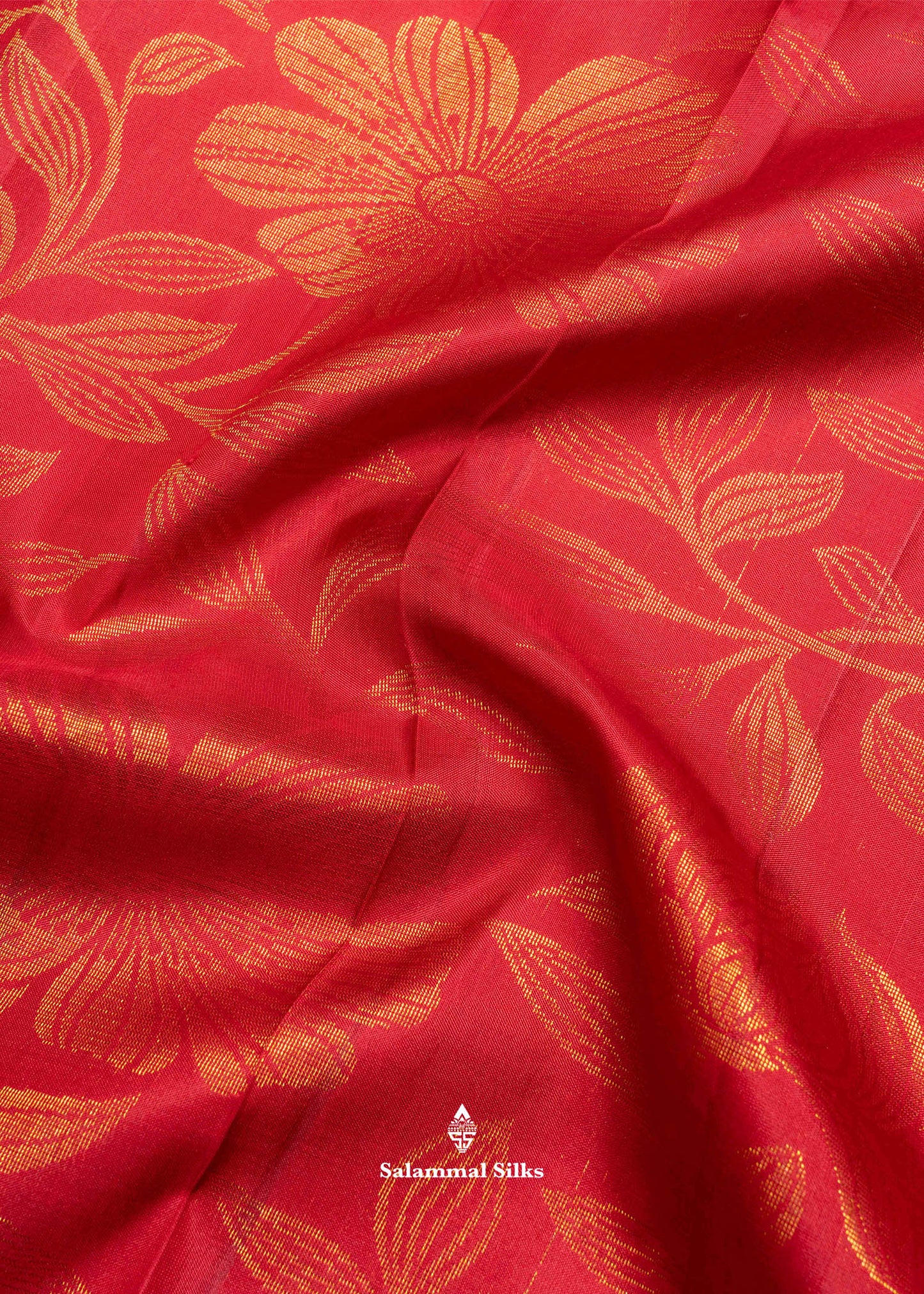 Kanjivaram Maroon Pure Silk Saree With Gold Zari Border