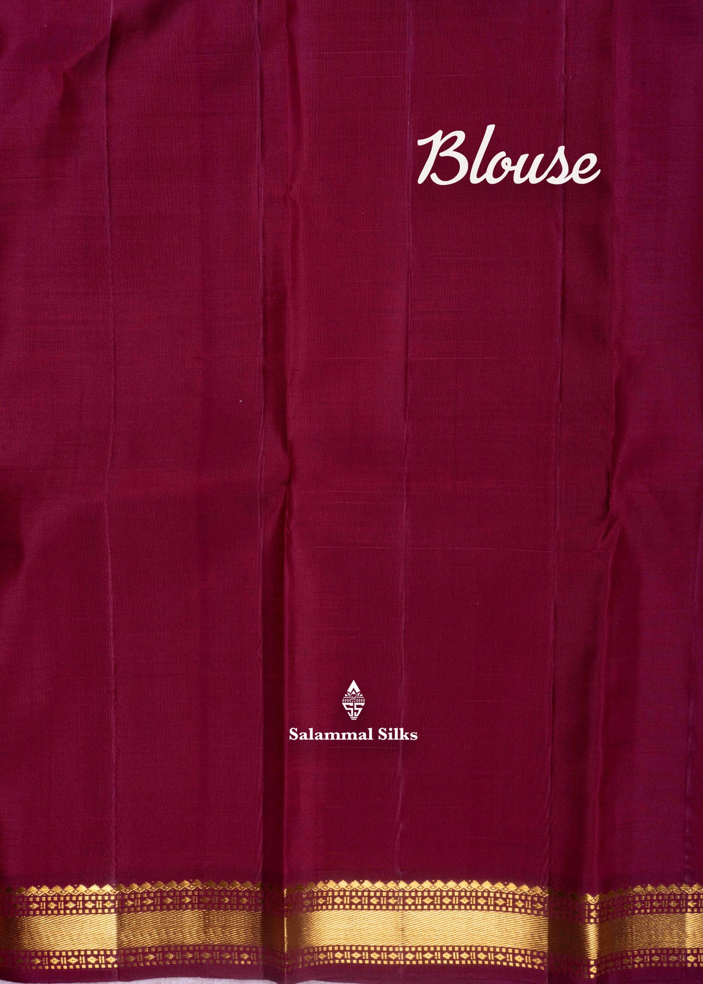 Kanjivaram Light Maroon Pure Silk Saree With Gold Zari Small Border