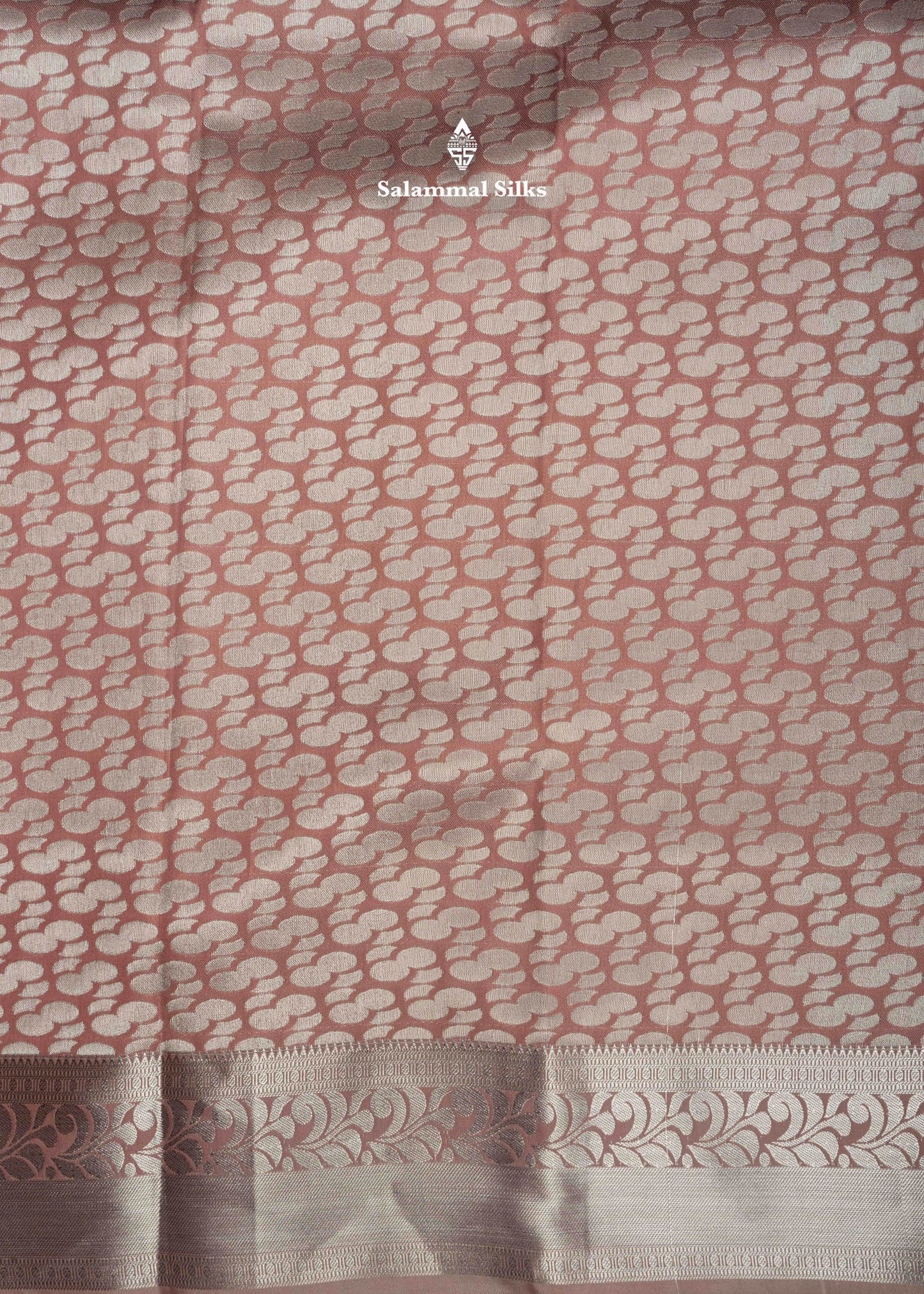 Light Pink Bridal Semi Silk Saree With Blouse