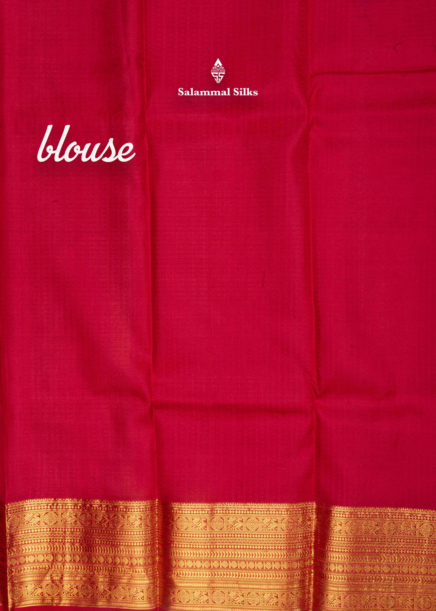 Kanjivaram Peacock Blue Pure Silk Saree With Traditional Gold Zari Border