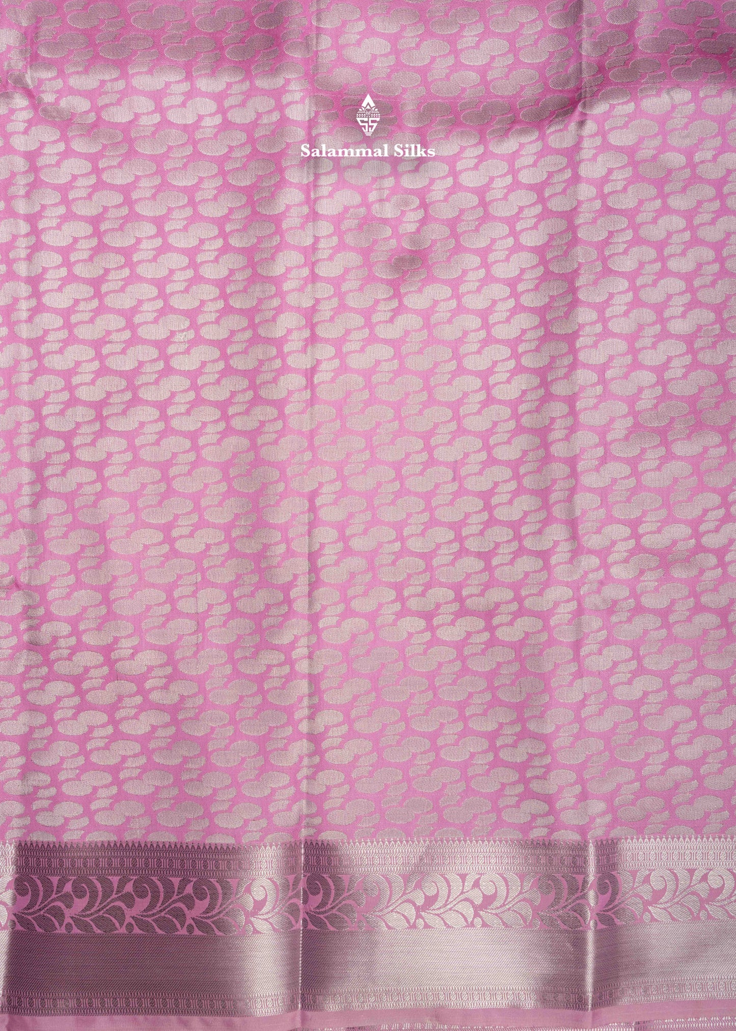 Light Pink Bridal Semi Silk Saree With Blouse