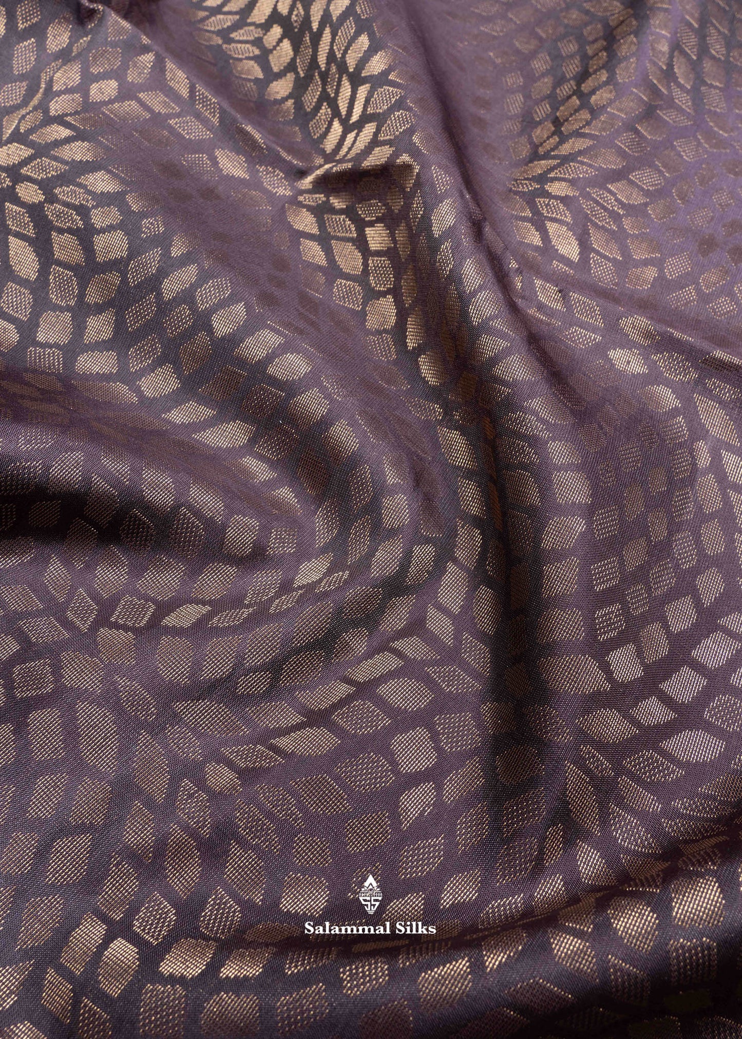 Kanjivaram Light Brown Pure Soft Silk Saree With PochamPally Border