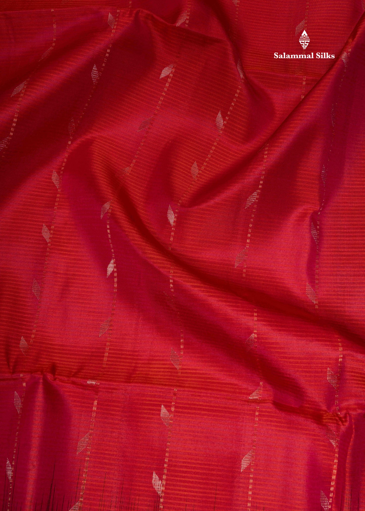 Pinkish Orange Pure Kanjivaram Soft Silk Saree With Bottle Green Border