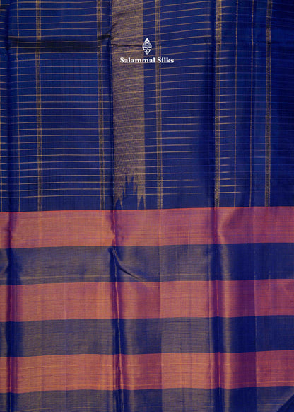 Kanjivaram White Zari Checks Pure Silk Saree With Paalum Pazham Kattam Border