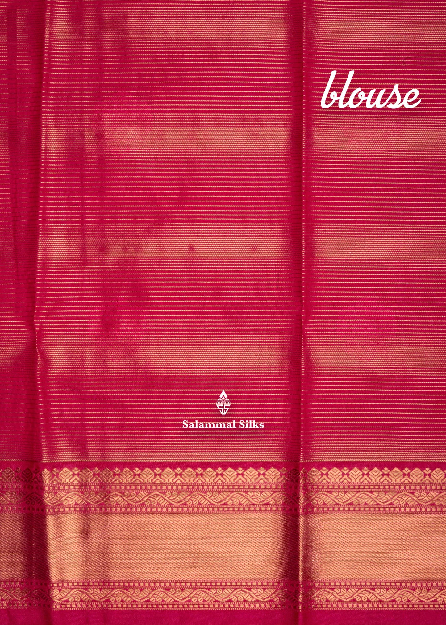 Light Blue Alai Vaira Oosi Semi Silk Saree With Pink Border