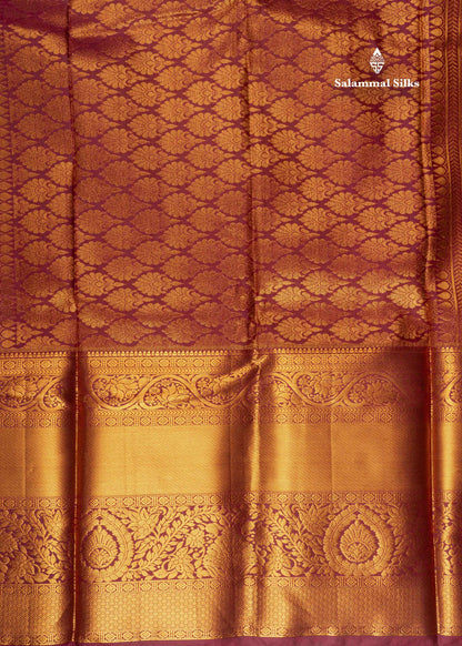 Ice Blue Semi Silk Saree With Maroon Colour Border