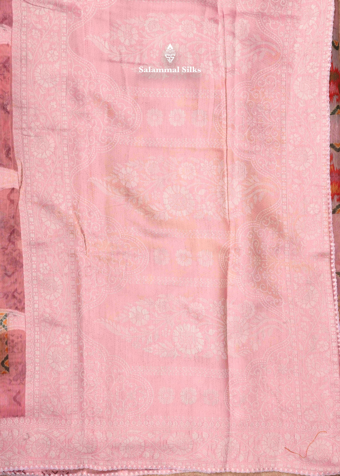 Pastal Blue Fancy Cotton Mix Saree With Thread Work Border