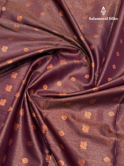 Vairaoosi Maroon Semi Silk Saree With Sapphire Green Border