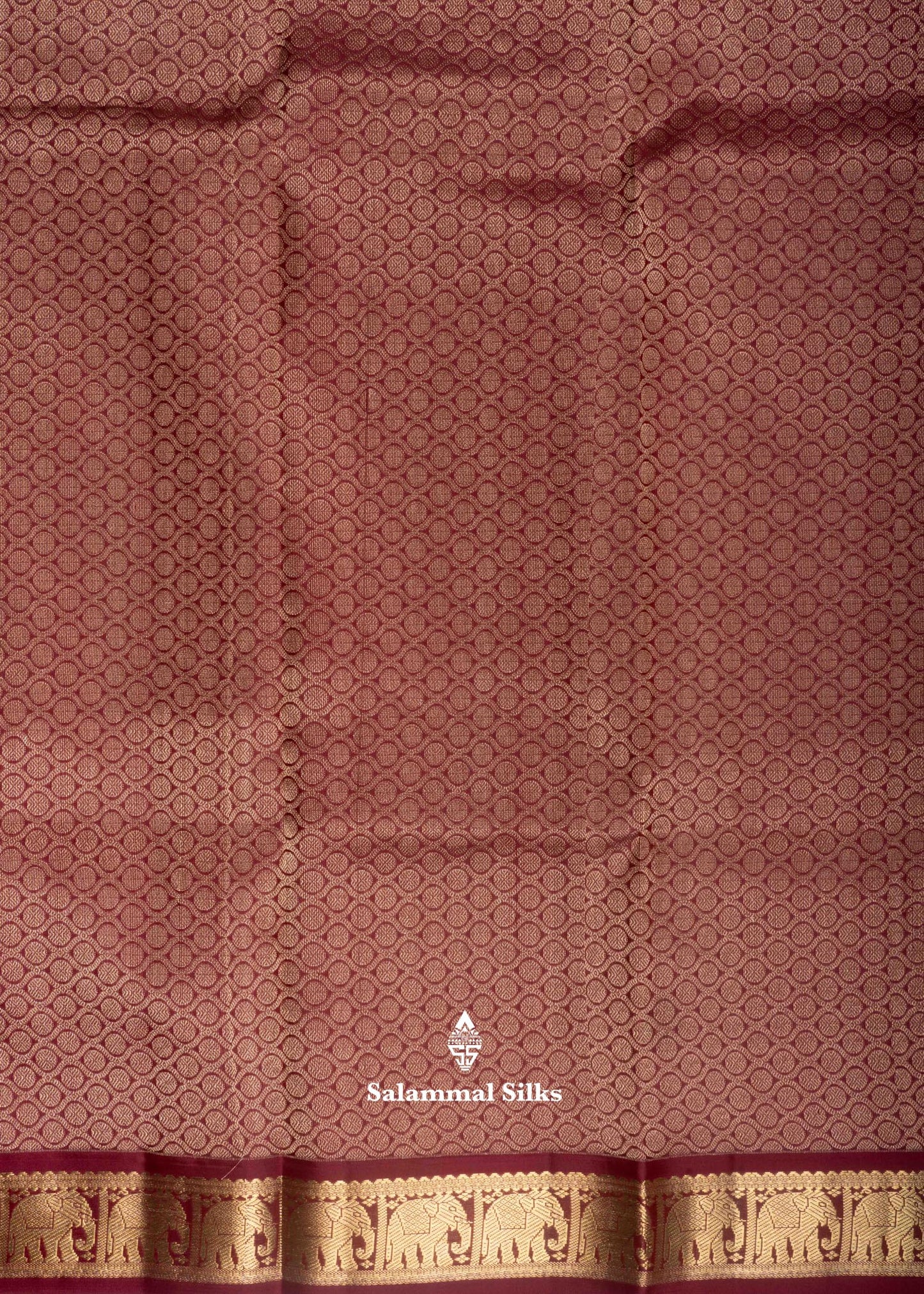 Kanjivaram Yellow Pure Silk Saree With Traditional Maroon Border