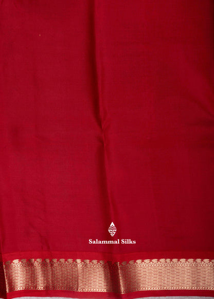 Kanjivaram Pure Silk Saree Lavender With Maroon Border