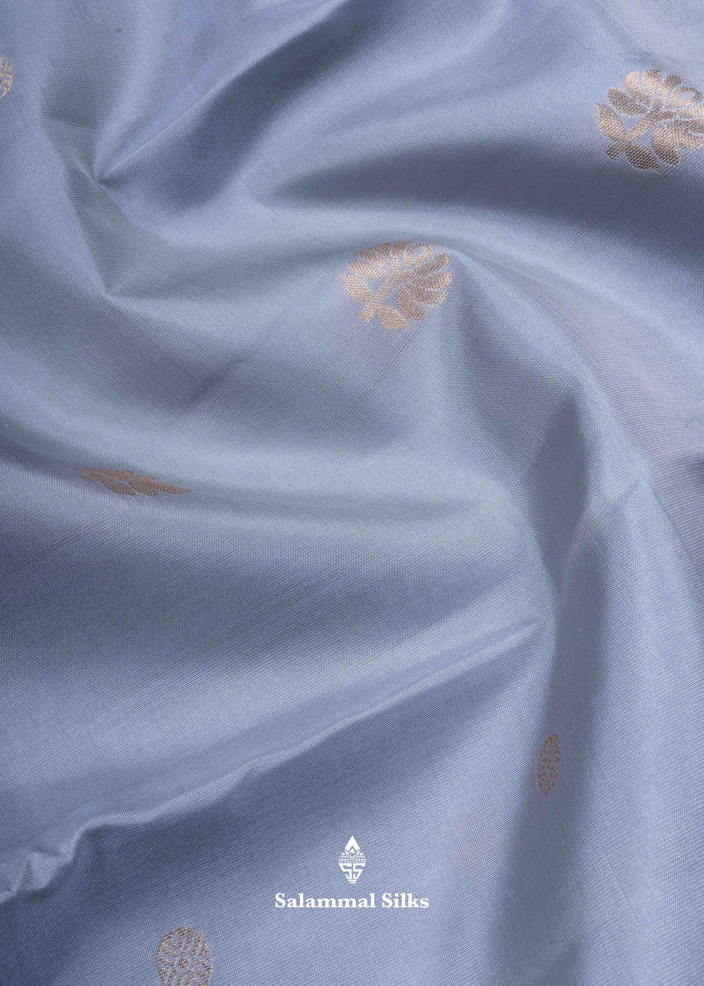 Kanjivaram Pure Silk Saree Lavender With Maroon Border